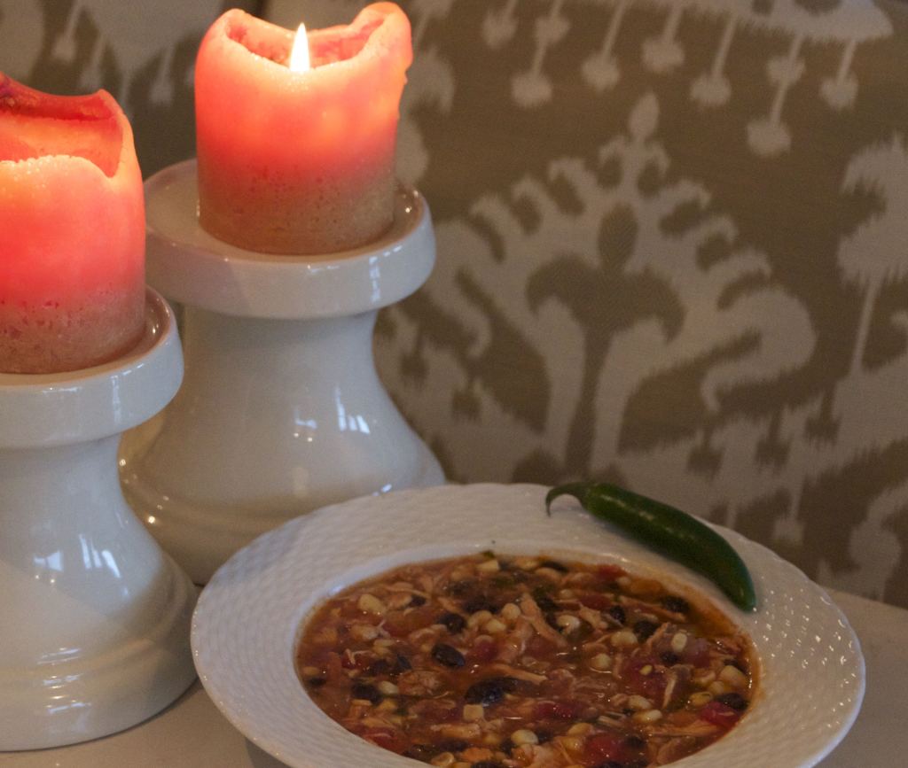 CHICKEN ENCHILADA SOUP